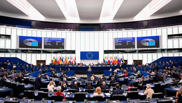 <i>Pleno del Parlamento Europeo. / Europa Press. </i>