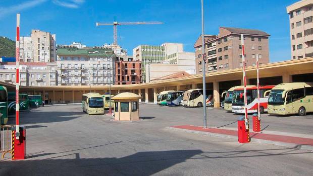<i>Estación de Autobuses de Jaén. Archivo. / Europa Press.</i>