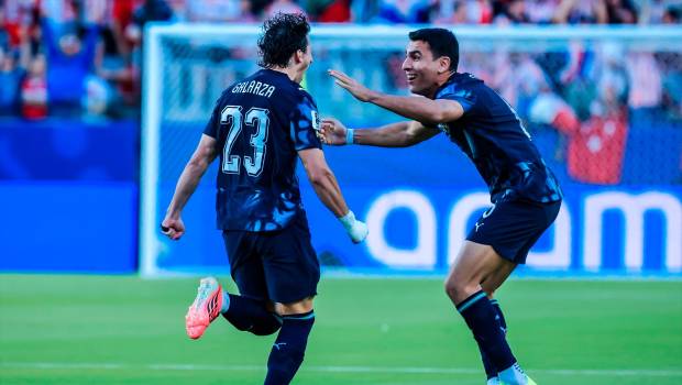 <i>Celebración del gol de Paraguay. / Chris Putnam / Contacto / Europa Press.</i>