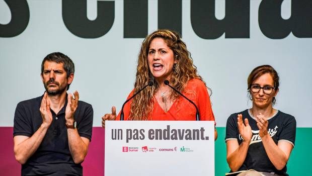 <i>La coordinadora de Sumar, Lara Hernández. / Europa Press. </i>