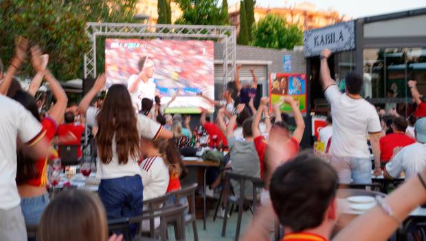<i>Celebración del gol de Oyarzábal. / Juanjes García / Diario JAÉN.</i>