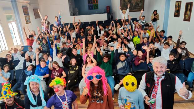 <i>Los chavales del Colegio Manuel Andújar se lo pasaron en grande disfrazándose para descubrir que, definitivamente, sin vergüenza se pasa muchísimo mejor.</i>