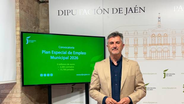 <i>El diputado de Infraestructuras Municipales, José Luis Agea. / Juanfran Paredes / Diario JAÉN.</i>