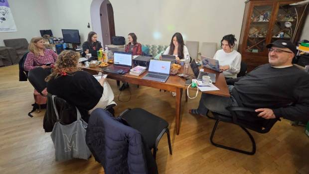 <i>Encuentro internacional en Tbilisi para dar a conocer el nuevo proyecto europeo. / Diputación de Jaén.</i>