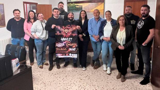 <i>Presentación del Festival de Rock la Púa en Villagordo. </i>