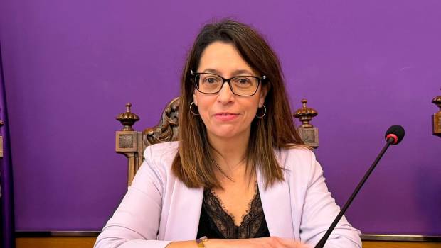 <i>África Colomo, en una imagen de archivo. / PSOE de Jaén. </i>