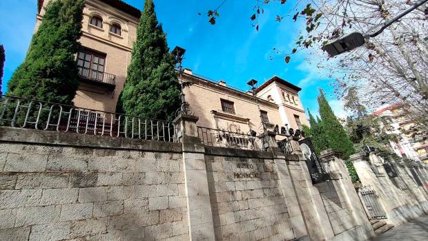 <i>Fachada del Museo de Jaén. / Europa Press.</i>