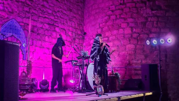 <i>Vinila Von Bismark en un pase de su concierto. / Ayuntamiento de Jaén.</i>