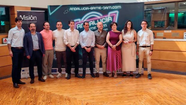 <i>“Andalucía Game Jaén” en el Banco de España de Jaén. / Ayuntamiento de Jaén.</i>