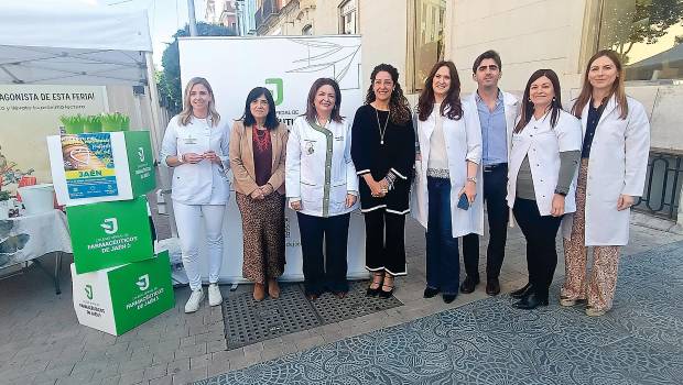 <i>Foto de familia de la campaña en la calle Roldán y Marín.</i>