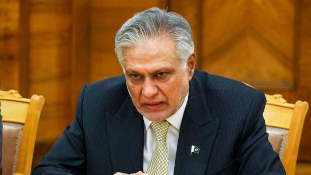<i>El ministro de Exteriores de Pakistán, Ishaq Dar, en una fotografía de archivo. / Europa Press.</i>