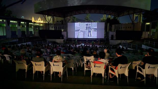 <i>Foto de archivo de cine mudo y música en directo. / Ayuntamiento de Jaén. </i>