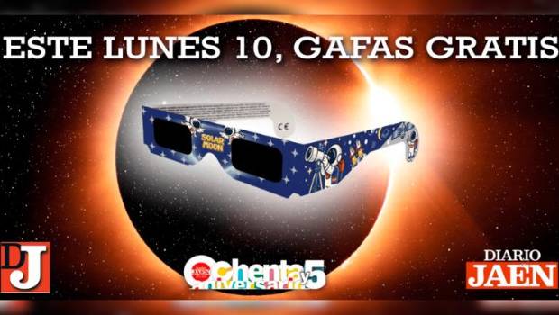 Diario JAÉN llega hoy con las gafas homologadas para disfrutar del eclipse solar