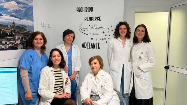<i>Equipo de la Unidad de Hematología del Hospital de Úbeda. / Junta de Andalucía.</i>