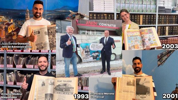 <i>La plantilla de Diario JAÉN da las gracias a anunciantes y patrocinadores.</i>