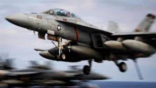 <i>Avión de combate estadounidense en una imagen de archivo. / Europa Press.</i>