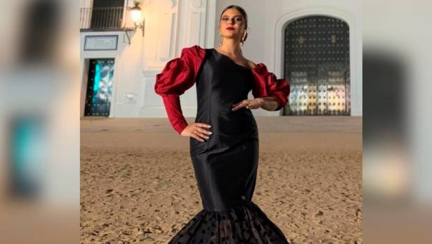<i>La bailaora jiennense Raquel Cámara.</i>