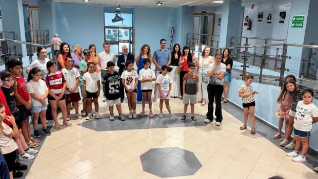 <i>Participantes de las escuelas de verano. / Ayuntamiento de Jaén.</i>