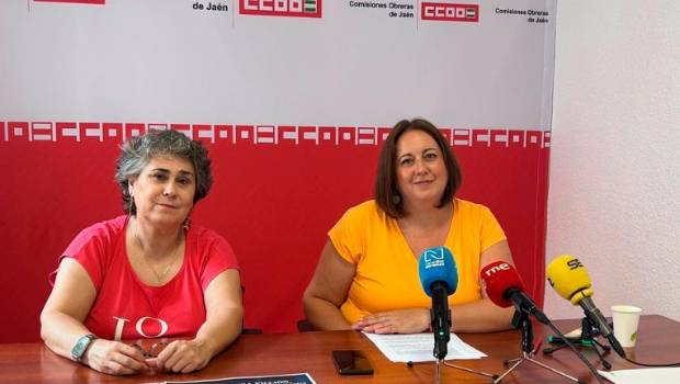 <i>Presentación del informe de CCOO sobre la situación de la vivienda en Jaén. / CCOO Jaén. </i>