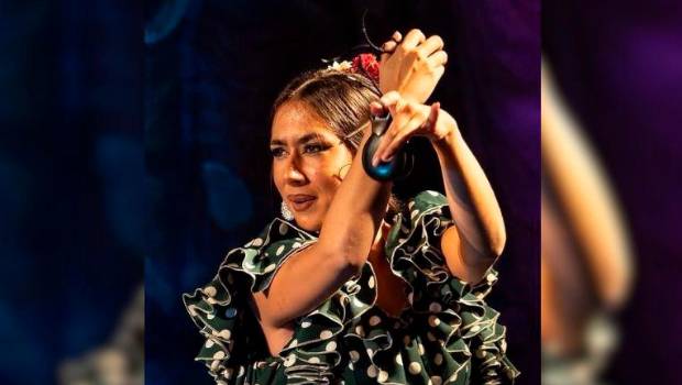 <i>La bailaora Rosa González.</i>