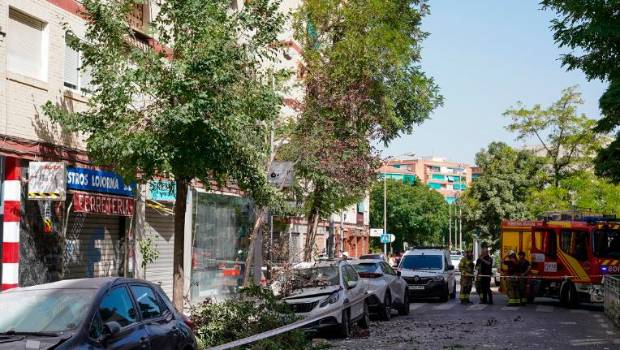 <i>Imágenes de los destrozos causado por el terremoto. A 18 de agosto de 2026 en Granada. / Europa Press. </i>
