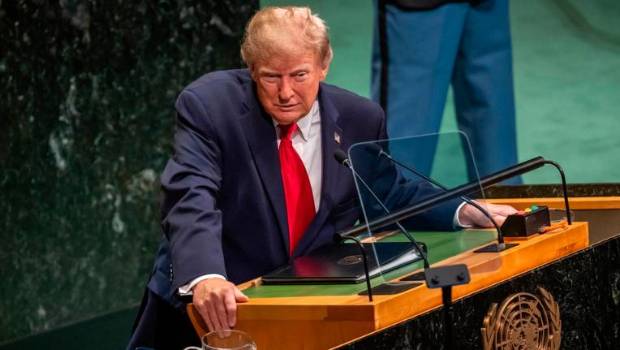 <i>Donald Trump, a hoy 22 de septiembre. / Diario JAÉN. </i>