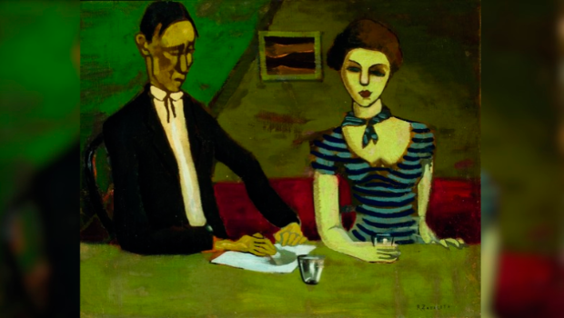<i>Vista del cuadro “La pareja”. / Europa Press. </i>