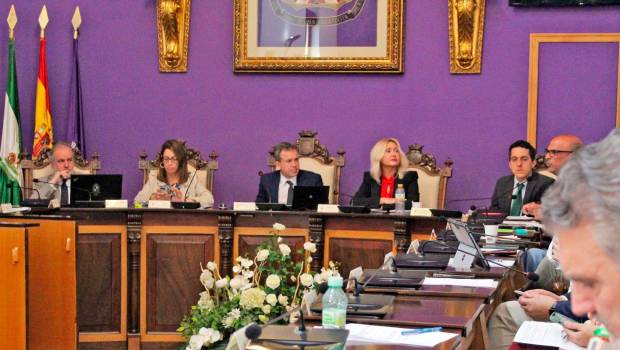 <i>Imagen del pleno. / Ayuntamiento de Jaén.</i>