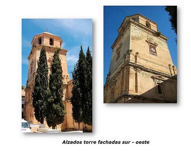 <i>Alzados torre fachadas sur-oeste. </i>