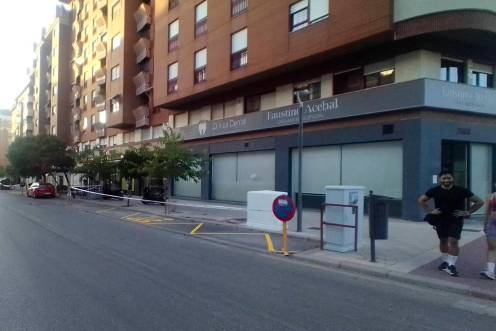 <i>Dársena de la calle Extremadura. / Grupo Popular Ayuntamiento de Jaén.</i>