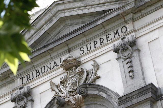 <i>Fachada del Tribunal Supremo. / Europa Press.</i>