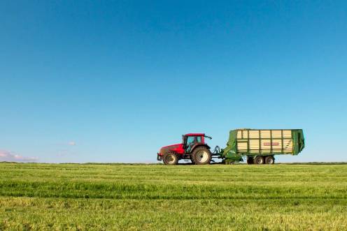 <i>Imagen de archivo de un tractor.</i>