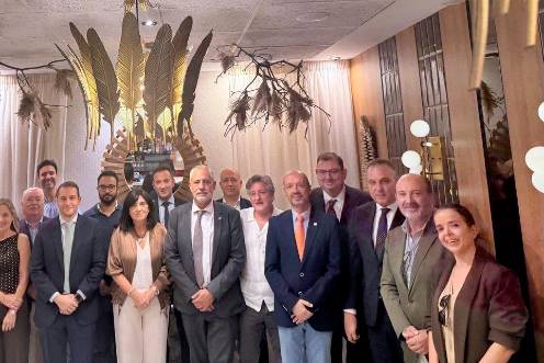 El grupo de empresas de Carlos Martos Nava, Premio Flores de Lemus del Colegio de Economistas de Jaén
