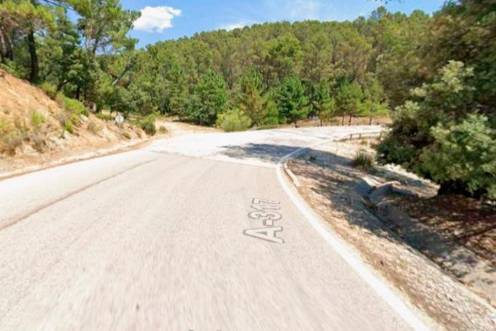 <i>Kilometro 28 de la A-317 donde ha ocurrido el suceso. / Google Maps</i>