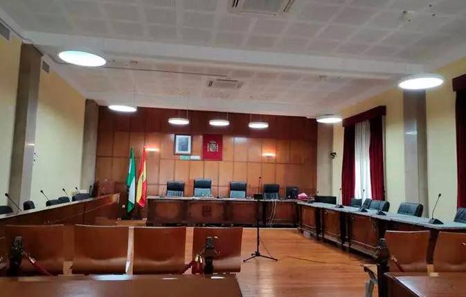 <i>Sala de la Audiencia de Jaén. / Europa Press. </i>