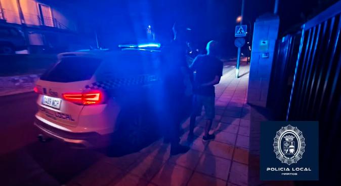 <i>Policía local de Martos. </i>