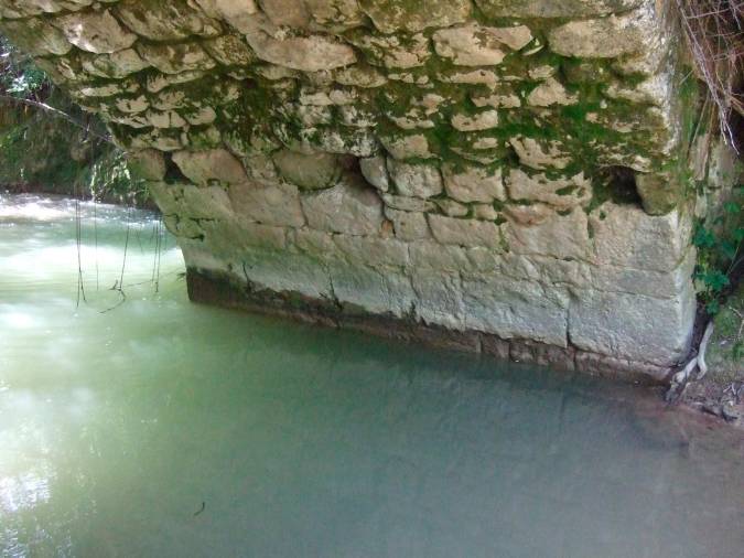 <i>“Chilanco” en el río Cañamares debajo del puente Nubla.</i>