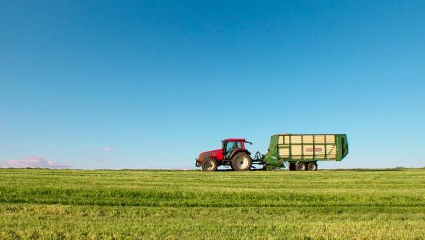 <i>Imagen de archivo de un tractor.</i>
