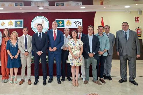 <i>Foto de la inauguración de los </i>XXVI Cursos de Verano de La Carolina. / Universidad de Jaén.