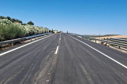 <i>El tramo completamente abierto. / Junta de Andalucía.</i>
