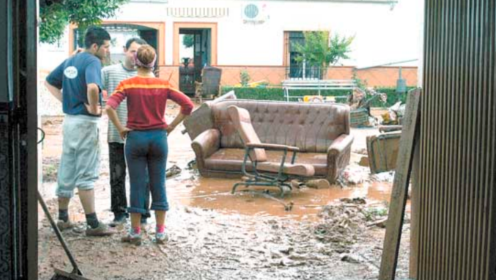 <i>Limpieza de muebles, naves y casas. / Archivo Histórico de Diario JAÉN.</i>