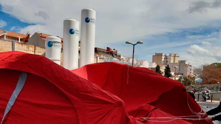 El Hospital de Jaén instala una estación de transferencia de pacientes