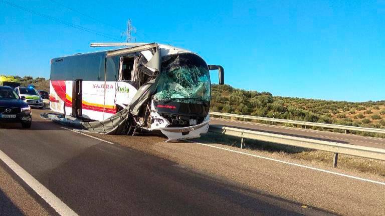Dos heridos en un accidente en la A-4 a la altura de Bailén
