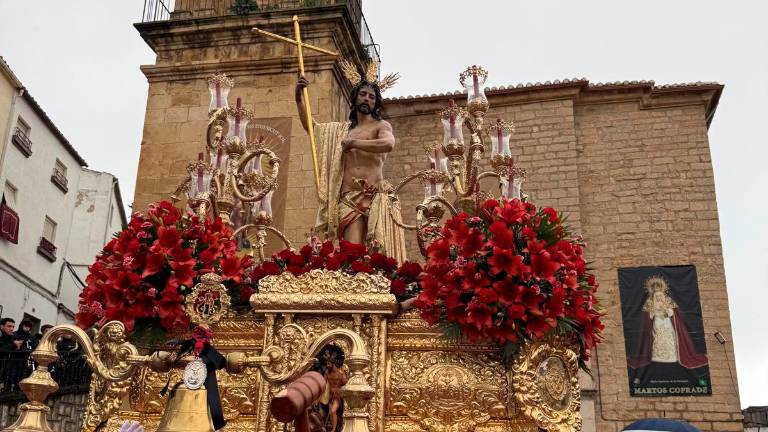 Martos: Jesús Resucitado procesionará por primera vez en Jaén en la Magna