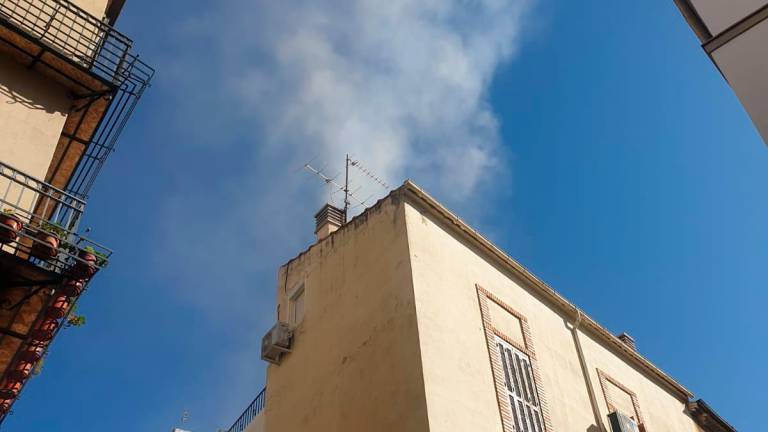 Incendio en un inmueble del barrio de San Ildefonso de la capital jiennense