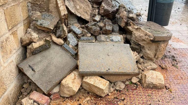 La borrasca Leonardo arrasa las instalaciones deportivas de La Salobreja