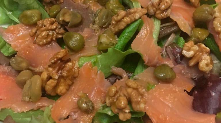Ensalada de ahumados