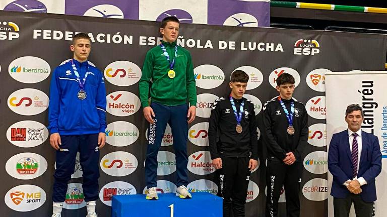 El Power de Torredelcampo abandera la lucha jiennense con 9 medallas en el Nacional
