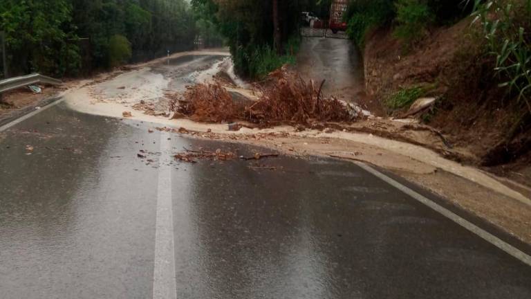 Tormentas en Jaén y primeras carreteras afectadas: A-6201 y A-6204