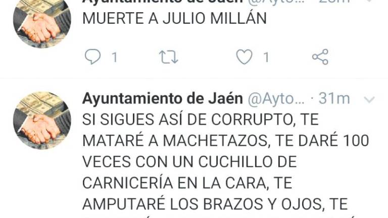 Amenazan al alcalde tras hackear el Twitter del Ayuntamiento